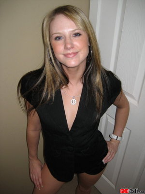 18 year old Alexis Crystal on knees for submissive cock serving action